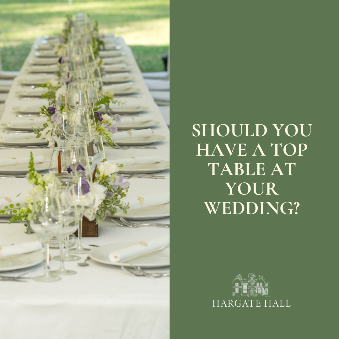 Should You Have A Top Table At Your Wedding?